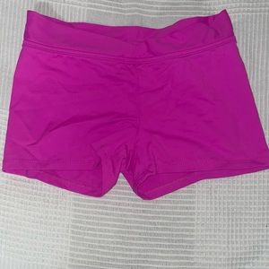 pink spandex size large